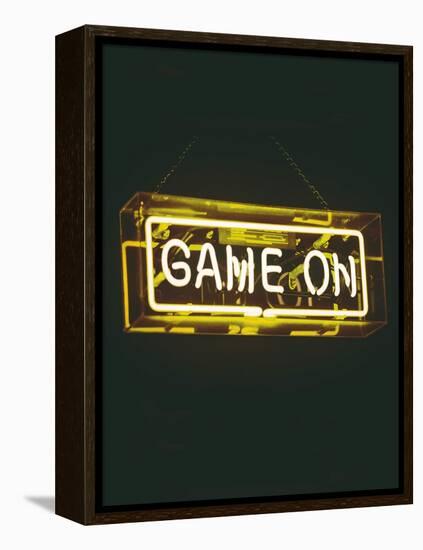 Game On-Leah Straatsma-Framed Stretched Canvas