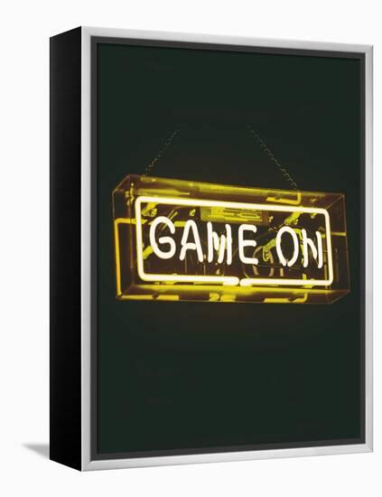 Game On-Leah Straatsma-Framed Stretched Canvas