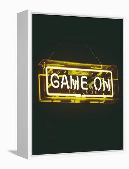 Game On-Leah Straatsma-Framed Stretched Canvas