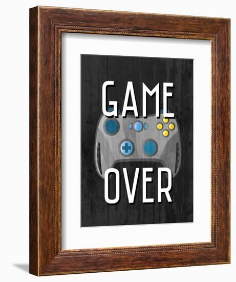 Game Over 1-Kimberly Allen-Framed Premium Giclee Print