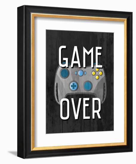 Game Over 1-Kimberly Allen-Framed Premium Giclee Print