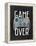 Game Over 1-Kimberly Allen-Framed Stretched Canvas