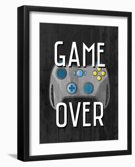 Game Over 1-Kimberly Allen-Framed Art Print