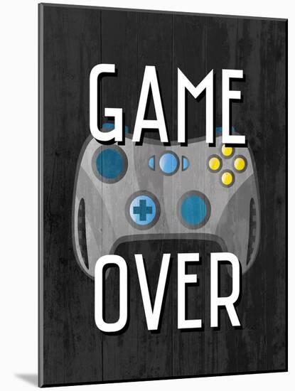 Game Over 1-Kimberly Allen-Mounted Art Print
