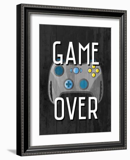 Game Over 1-Kimberly Allen-Framed Art Print