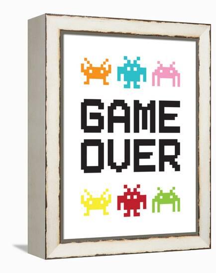 Game Over 2-Jennifer McCully-Framed Stretched Canvas