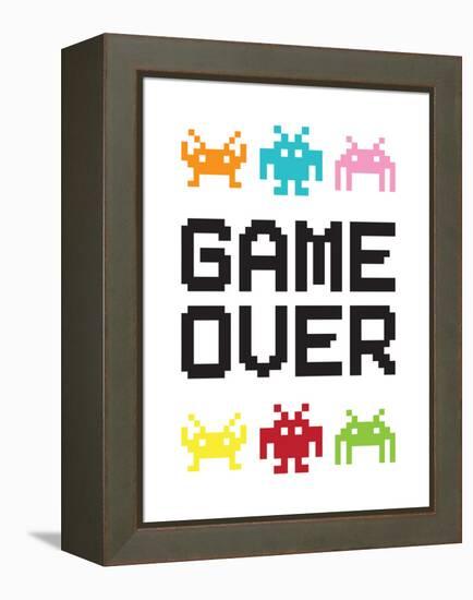 Game Over 2-Jennifer McCully-Framed Stretched Canvas