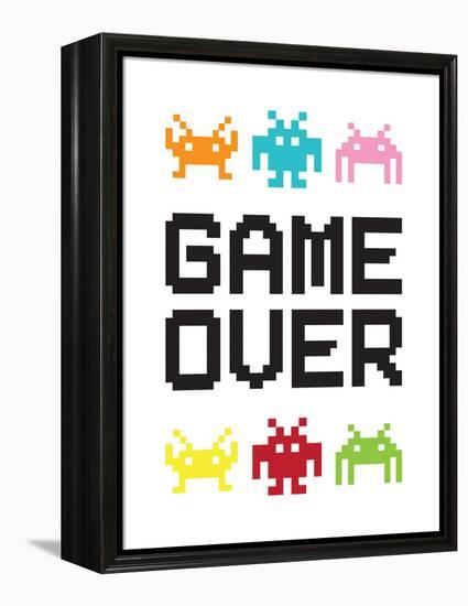 Game Over 2-Jennifer McCully-Framed Stretched Canvas