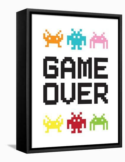 Game Over 2-Jennifer McCully-Framed Stretched Canvas