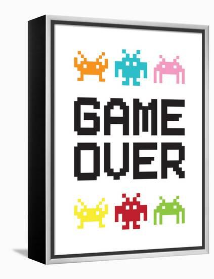 Game Over 2-Jennifer McCully-Framed Stretched Canvas