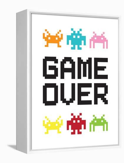 Game Over 2-Jennifer McCully-Framed Stretched Canvas