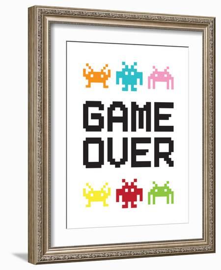 Game Over 2-Jennifer McCully-Framed Art Print