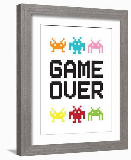 Game Over 2-Jennifer McCully-Framed Art Print