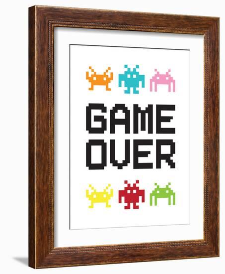 Game Over 2-Jennifer McCully-Framed Art Print