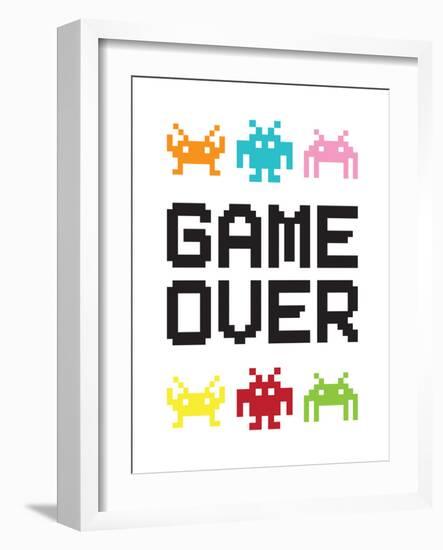 Game Over 2-Jennifer McCully-Framed Art Print