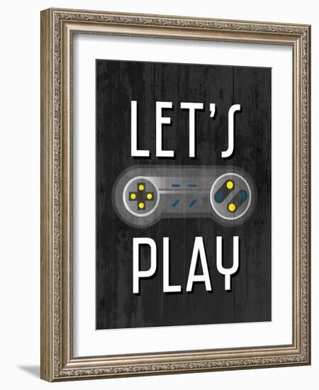 Game Over 2-Kimberly Allen-Framed Art Print