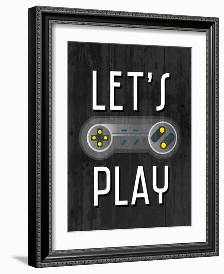 Game Over 2-Kimberly Allen-Framed Art Print