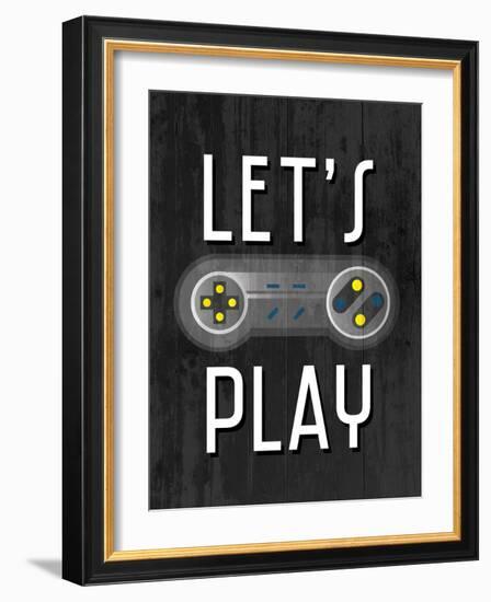 Game Over 2-Kimberly Allen-Framed Art Print