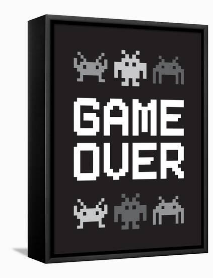 Game Over 3-Jennifer McCully-Framed Stretched Canvas