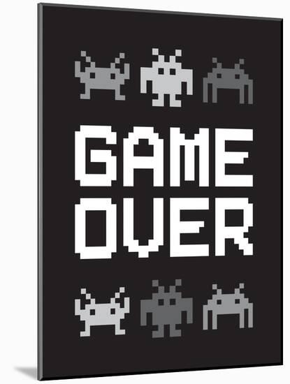 Game Over 3-Jennifer McCully-Mounted Art Print