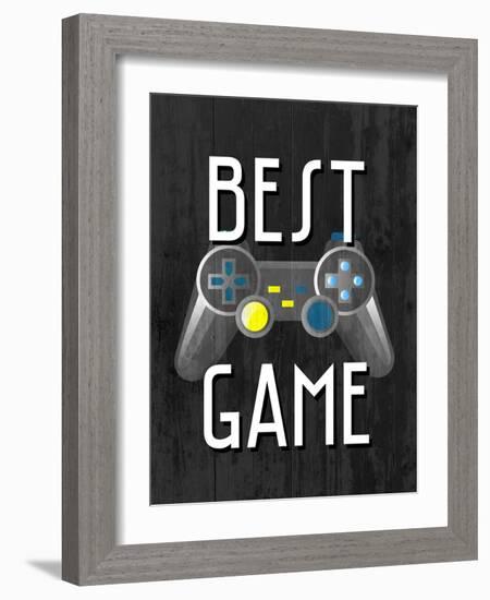 Game Over 3-Kimberly Allen-Framed Art Print