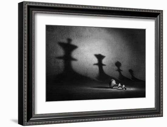 Game Over-null-Framed Art Print