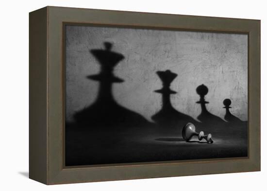 Game Over-Victoria Ivanova-Framed Premier Image Canvas