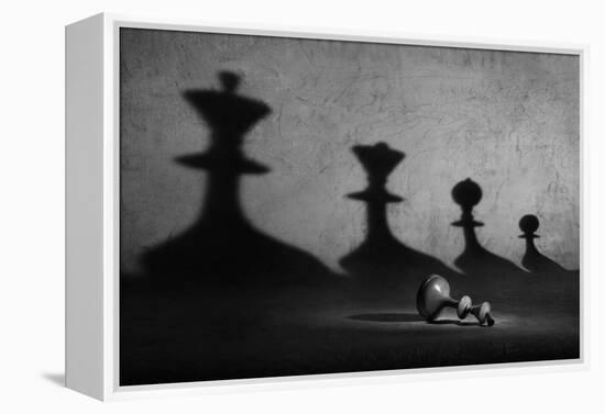 Game Over-Victoria Ivanova-Framed Premier Image Canvas