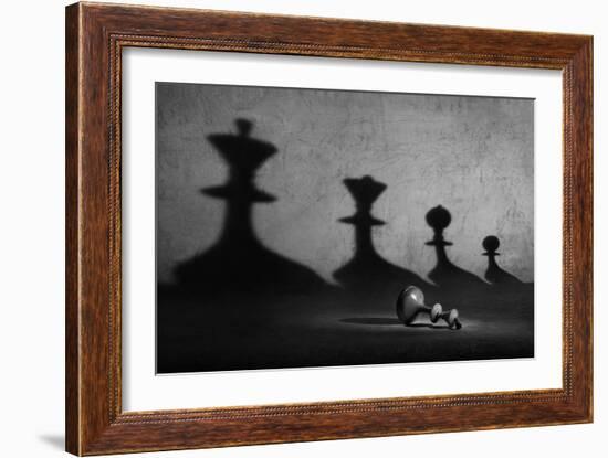 Game Over-Victoria Ivanova-Framed Photographic Print