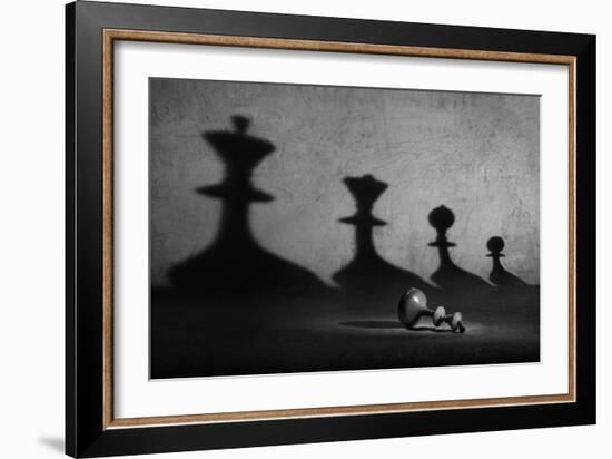 Game Over-Victoria Ivanova-Framed Photographic Print