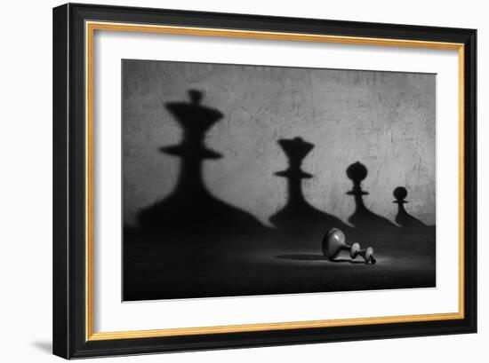 Game Over-Victoria Ivanova-Framed Photographic Print