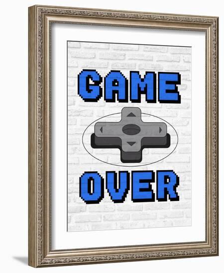 Game Over-Kimberly Allen-Framed Art Print