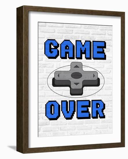 Game Over-Kimberly Allen-Framed Art Print