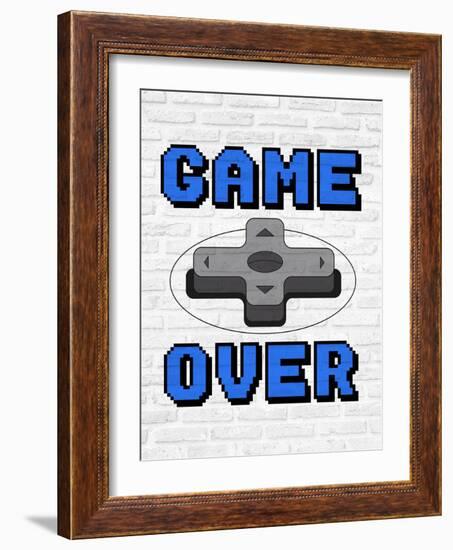 Game Over-Kimberly Allen-Framed Art Print