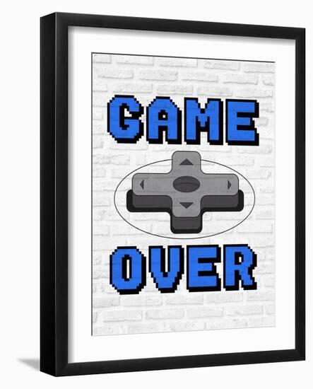 Game Over-Kimberly Allen-Framed Art Print