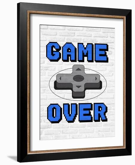 Game Over-Kimberly Allen-Framed Art Print