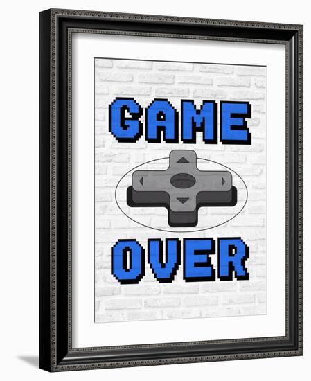 Game Over-Kimberly Allen-Framed Art Print