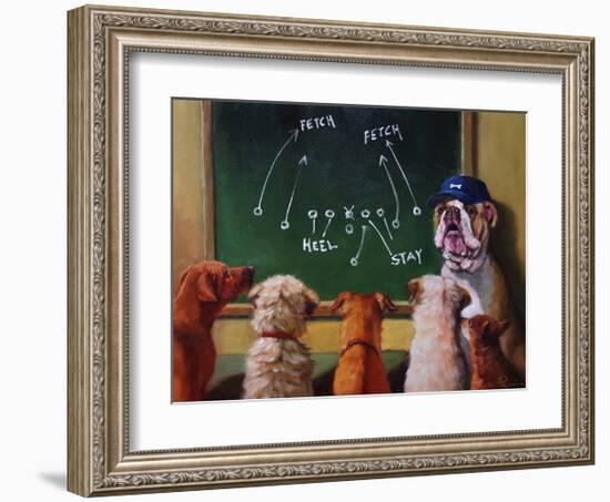 Game Plan-Lucia Heffernan-Framed Art Print