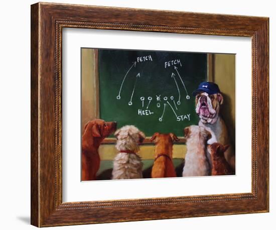 Game Plan-Lucia Heffernan-Framed Art Print