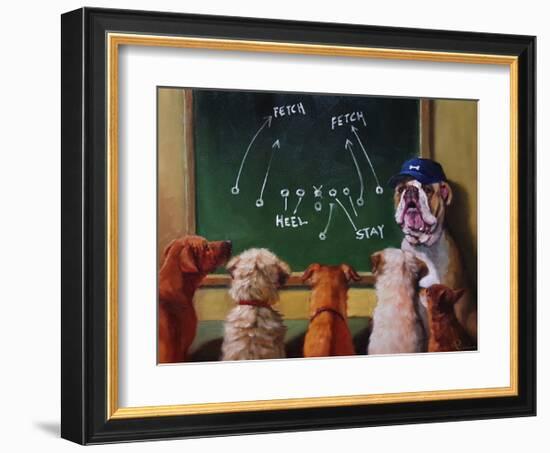 Game Plan-Lucia Heffernan-Framed Art Print