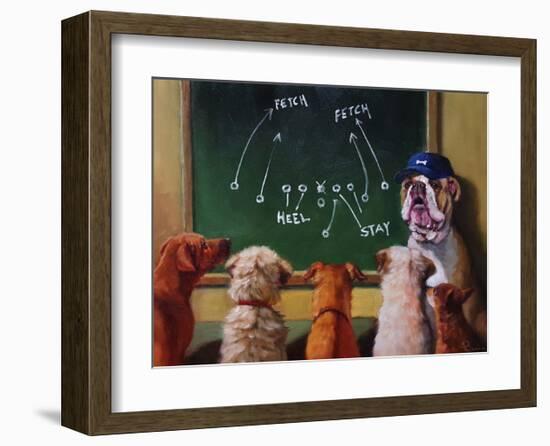 Game Plan-Lucia Heffernan-Framed Art Print