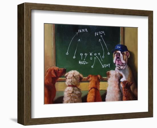 Game Plan-Lucia Heffernan-Framed Premium Giclee Print