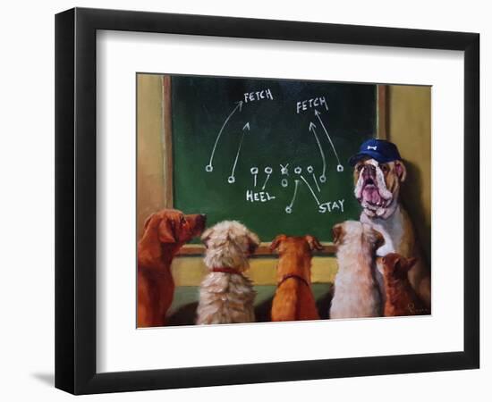 Game Plan-Lucia Heffernan-Framed Premium Giclee Print