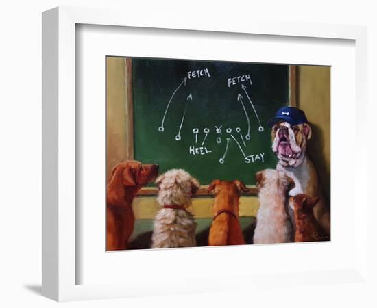 Game Plan-Lucia Heffernan-Framed Premium Giclee Print