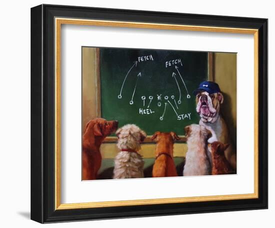 Game Plan-Lucia Heffernan-Framed Premium Giclee Print