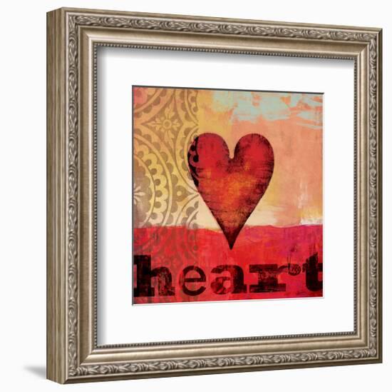 Game Play Heart-Alan Hopfensperger-Framed Art Print