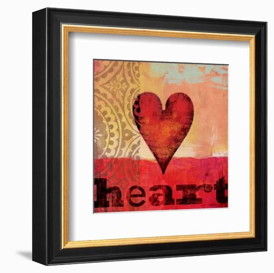 Game Play Heart-Alan Hopfensperger-Framed Art Print