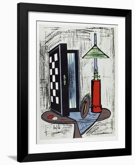 Game Table-Bernard Buffet-Framed Collectable Print