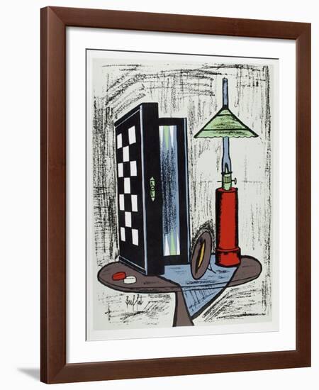 Game Table-Bernard Buffet-Framed Collectable Print