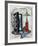 Game Table-Bernard Buffet-Framed Collectable Print